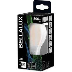 Bellalux LED-Leuchtmittel Glühlampenform Filament Matt E27 Kaltweiss 60W 806lm -Lampen & Leuchten affär 801888 3