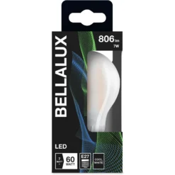Bellalux LED-Leuchtmittel Glühlampenform Filament Matt E27 Kaltweiss 60W 806lm -Lampen & Leuchten affär 801888 4