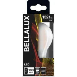 Bellalux LED-Leuchtmittel Glühlampenform Filament Matt E27 Warmweiss 100 W / 1'5 -Lampen & Leuchten affär 801891 4