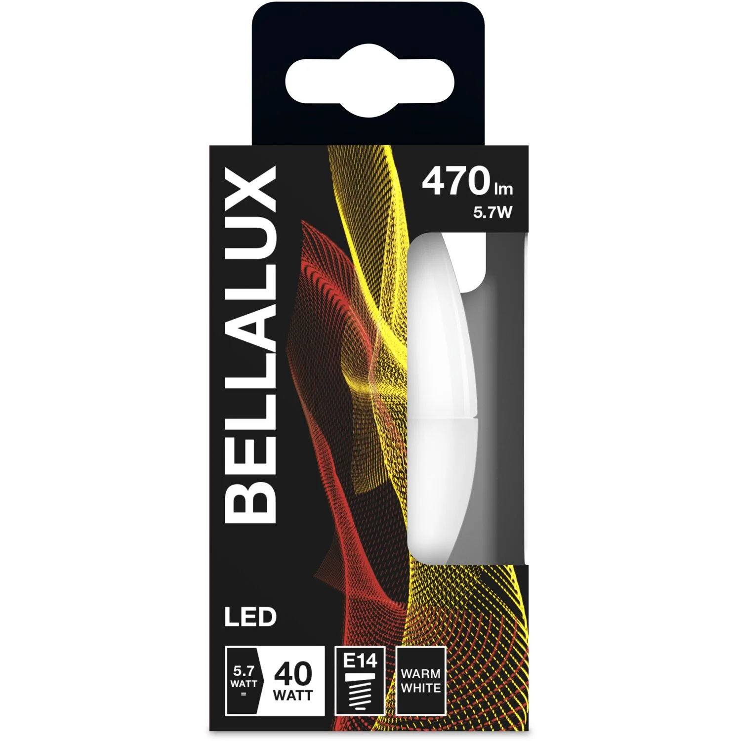 Bellalux LED-Leuchtmittel Kerzenform E14 Warmweiss 40 W / 470 Lm 5 Bellalux LED-Leuchtmittel Kerzenform E14 Warmweiss 40 W / 470 Lm – Bild 5