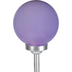 Solar-Kugel Mit Erdspiess Bojano Chrom -Lampen & Leuchten affär 811395 12