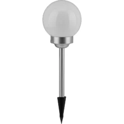 Solar-Kugel Mit Erdspiess Bojano Chrom -Lampen & Leuchten affär 811395 3