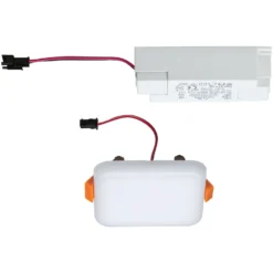 Paulmann LED-Einbaupanel Veluna VariFit Satin Eckig 75 X 75 Mm / 4,5 W / 3'000 K -Lampen & Leuchten affär 845742 7