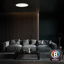 Brilo B Smart Deckenleuchte Ivy Sky S Schwarz 24 W / 2'500 Lm Inkl. Fernbedienun 22 Brilo B Smart Deckenleuchte Ivy Sky S Schwarz 24 W / 2'500 Lm Inkl. Fernbedienun -Lampen & Leuchten affär 846358 5