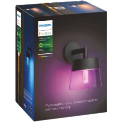 Philips Hue Wandleuchte White & Color Ambiance Attract Schwarz 600 Lm -Lampen & Leuchten affär 846376 3