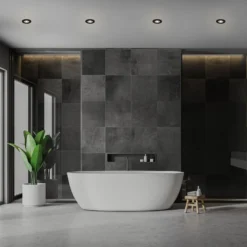 Brilo Einbauleuchte Modul Kulana Matt Schwarz 4,9W / 480 Lm / 4 Stk. -Lampen & Leuchten affär 846433 3