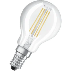 Osram LED-Leuchtmittel Tropfenform Filament E14 Warmweiss 60W 806lm Dimmbar