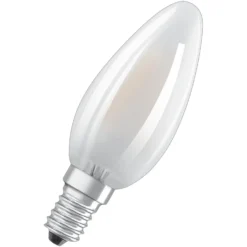 Osram LED-Leuchtmittel Classic B Kerzenform E14 Matt Tageslicht 4 W / 470 Lm -Lampen & Leuchten affär 848110 1