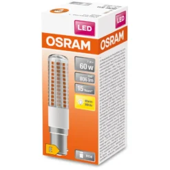Osram LED-Speziallampe T-Slim B15D Warmweiss 7 W / 806 Lm 16 Osram LED-Speziallampe T-Slim B15D Warmweiss 7 W / 806 Lm -Lampen & Leuchten affär 848114 4
