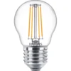 Philips LED-Leuchtmittel E27 Tropfenform Klar 40 W