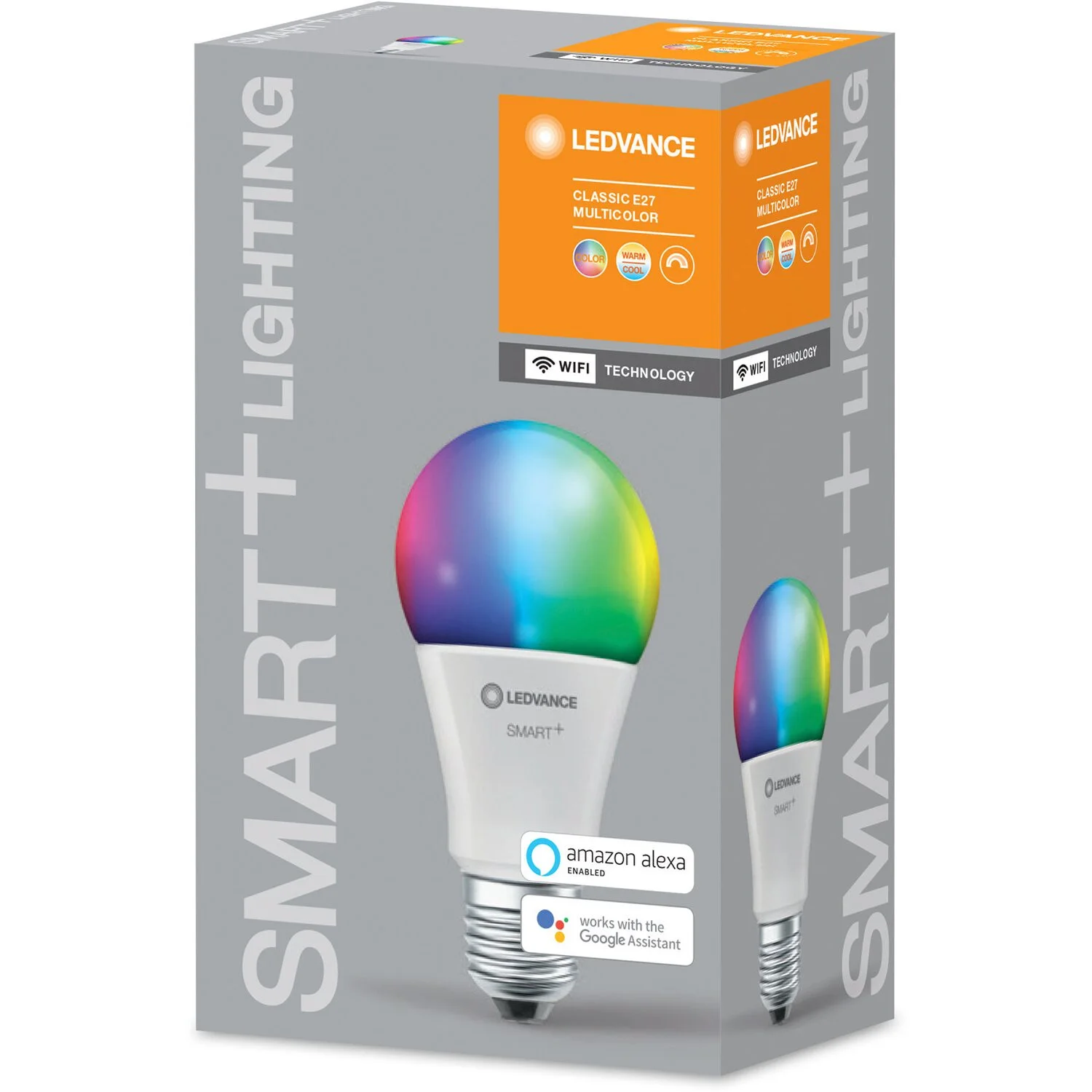 Ledvance Smart+ Wifi LED-Leuchtmittel Glühlampenform E27 RGBW 60W 806lm Dimmbar 3 Ledvance Smart+ Wifi LED-Leuchtmittel Glühlampenform E27 RGBW 60W 806lm Dimmbar – Bild 3