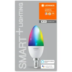 Ledvance Smart+ Wifi LED-Leuchtmittel Kerzenform E14 RGBW 40W 470lm Dimmbar -Lampen & Leuchten affär 850920 3