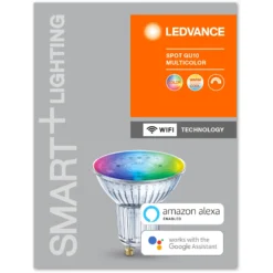Ledvance Smart+ Wifi LED-Leuchtmittel Reflektor PAR16 GU10 RGBW 50W 350lm Dimmba -Lampen & Leuchten affär 850928 3