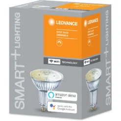 Ledvance Smart+ Wifi LED-Leuchtmittel Reflektor PAR16 GU10 Warmweiss 50W 350lm D -Lampen & Leuchten affär 850931 1