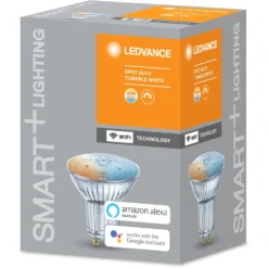 Ledvance Smart+ Wifi LED-Leuchtmittel Reflektor PAR16 GU10 Tunable White 50W 350 -Lampen & Leuchten affär 850932 1