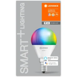 Ledvance Smart+ Wifi LED-Leuchtmittel Tropfenform E14 RGBW 40W 470lm Dimmbar 15 Ledvance Smart+ Wifi LED-Leuchtmittel Tropfenform E14 RGBW 40W 470lm Dimmbar -Lampen & Leuchten affär 856764 3