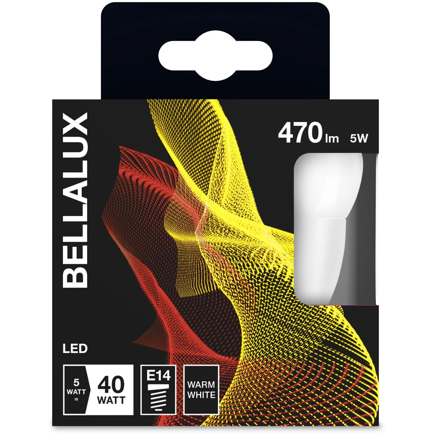 Bellalux LED-Leuchtmittel Tropfenform E14 Warmweiss 40W 470lm 2er Pack 2 Bellalux LED-Leuchtmittel Tropfenform E14 Warmweiss 40W 470lm 2er Pack – Bild 2