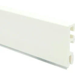 Praktikus Hartschaumleiste Cubica 60 Weiss 14 X 60 Mm