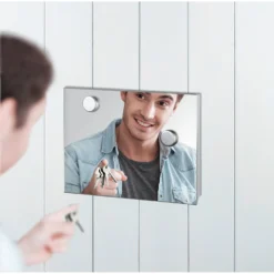 Wenko Schlüsselkasten Mit Spiegel Klein Magnetisch (HxBxT) 15 X 20 X 5 Cm -Lampen & Leuchten affär 918721 6