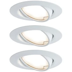 Paulmann LED-Einbauleuchte Base Coin Schwenkbar 3 X 5 W 51 Mm -Lampen & Leuchten affär 934652 2