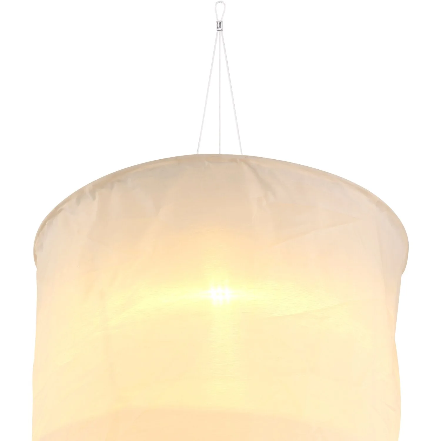 Globo LED-Solarhängeleuchte Leinen Weiss Höhe 100 Cm / 0,2 W / 1'800 K 4 Globo LED-Solarhängeleuchte Leinen Weiss Höhe 100 Cm / 0,2 W / 1'800 K – Bild 4