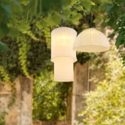 Globo LED-Solarhängeleuchte Leinen Weiss Höhe 100 Cm / 0,2 W / 1'800 K 11 Globo LED-Solarhängeleuchte Leinen Weiss Höhe 100 Cm / 0,2 W / 1'800 K -Lampen & Leuchten affär 934912 5