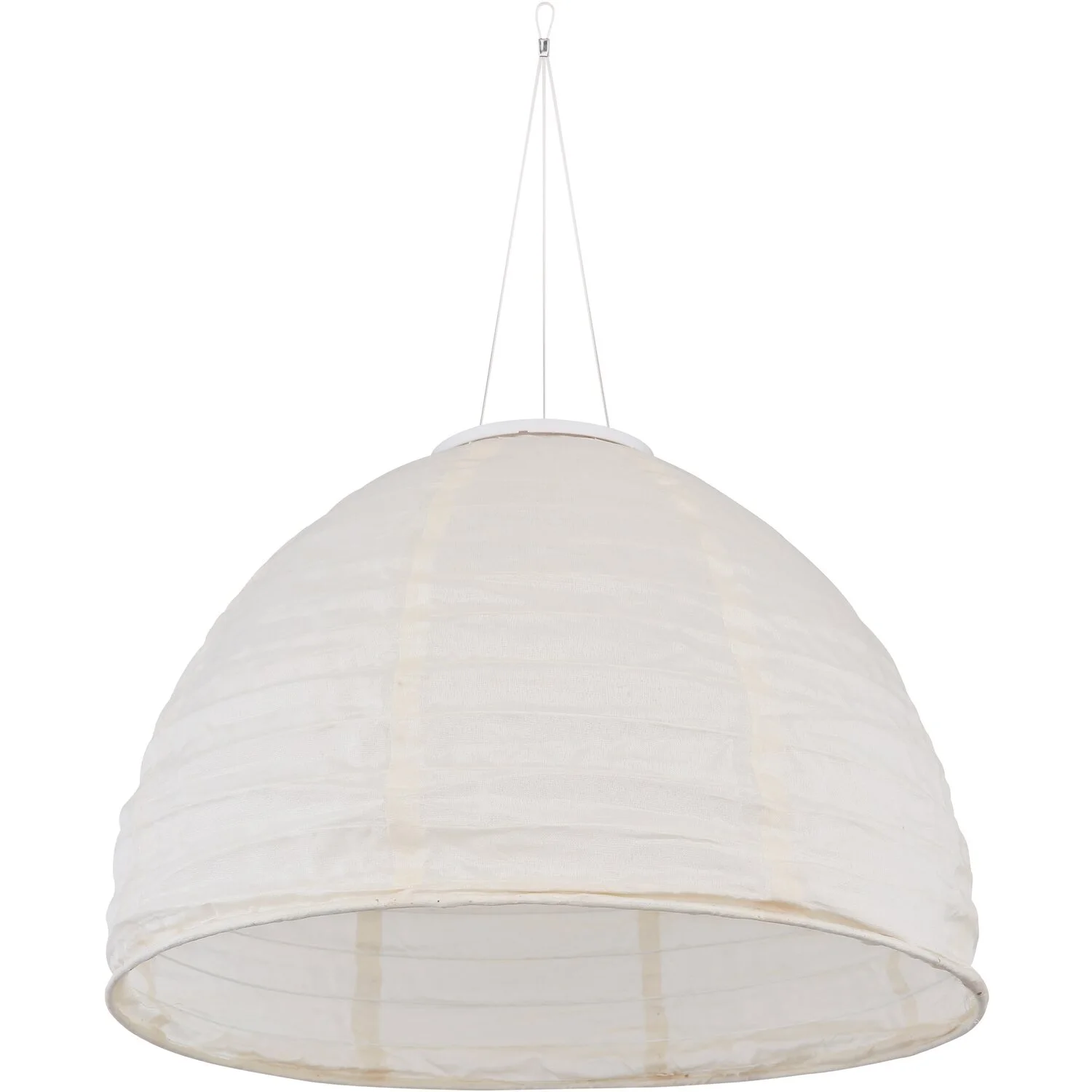 Globo LED-Solarhängeleuchte Leinen Weiss Höhe 30 Cm / 0,2 W / 1'800 K 3 Globo LED-Solarhängeleuchte Leinen Weiss Höhe 30 Cm / 0,2 W / 1'800 K – Bild 3