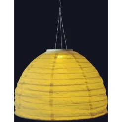 Globo LED-Solarhängeleuchte Leinen Weiss Höhe 30 Cm / 0,2 W / 1'800 K 10 Globo LED-Solarhängeleuchte Leinen Weiss Höhe 30 Cm / 0,2 W / 1'800 K -Lampen & Leuchten affär 934913 4