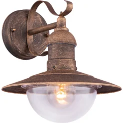 Globo Aussenwandleuchte Linda E27 Metall -Lampen & Leuchten affär 940582 1