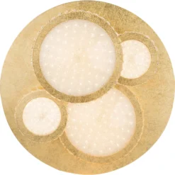 Globo LED-Deckenleuchte Tilo Metall Blattgold EEK A+ Ø 45 Cm / Höhe 14 Cm -Lampen & Leuchten affär 940711 4