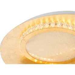 Globo LED-Deckenleuchte Tilo Metall Blattgold EEK A+ Ø 45 Cm / Höhe 14 Cm -Lampen & Leuchten affär 940711 5