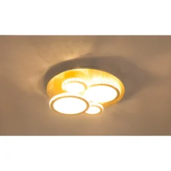 Globo LED-Deckenleuchte Tilo Metall Blattgold EEK A+ Ø 45 Cm / Höhe 14 Cm -Lampen & Leuchten affär 940711 8