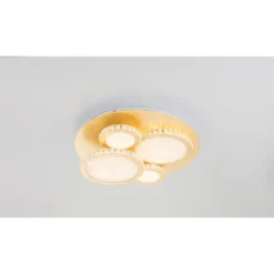 Globo LED-Deckenleuchte Tilo Metall Blattgold EEK A+ Ø 45 Cm / Höhe 14 Cm -Lampen & Leuchten affär 940711 9