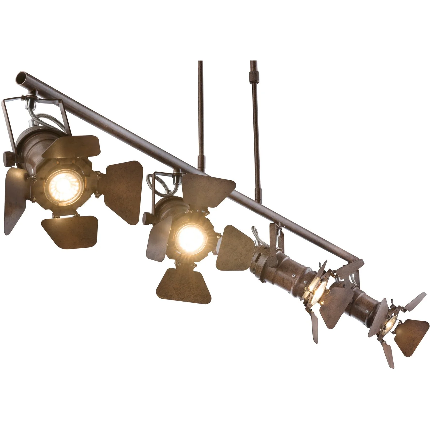 Globo 4er-Hängespot Egon Rostfarben 6 Globo 4er-Hängespot Egon Rostfarben – Bild 6