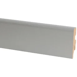 Obi Sockelleiste Silber 60 X 20 Mm / Länge 2,6 M