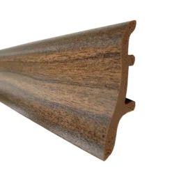 Praktikus System 13 Fussleiste Nussbaum 50 Mm X 22 Mm Länge 2'500 Mm