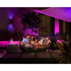 Philips Hue LED-Aussenwandleuchte Appear Schwarz 8 W -Lampen & Leuchten affär 964112 7