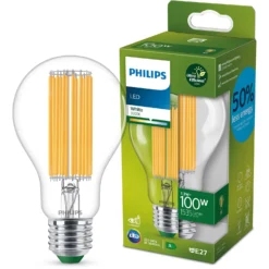 Philips LED-Leuchtmittel Standard Klar Weiss E27 / 100 W / 3'000 K / 1'535 Lm -Lampen & Leuchten affär 998894 2